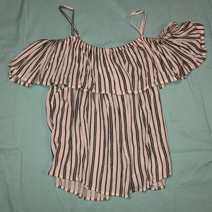 Billabong striped blouse